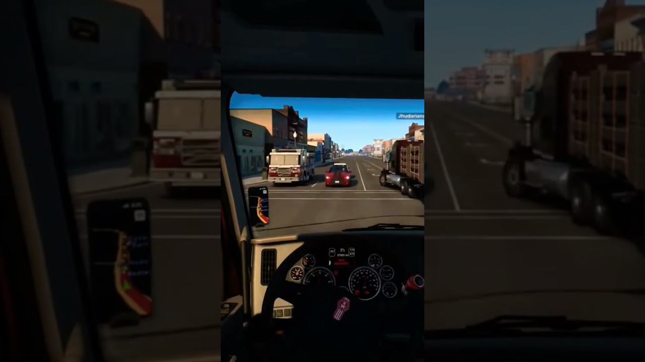 Officer #ats #truck #cdl #trucking #americantrucksimulator #mysticplays #police #gta #live #oregon