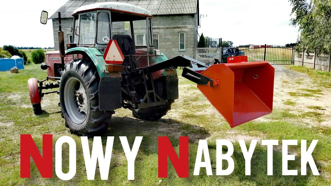 Nowy Nabytek‼ Ładowacz na tył ciągnika❗ Łyżka 1m & Widły