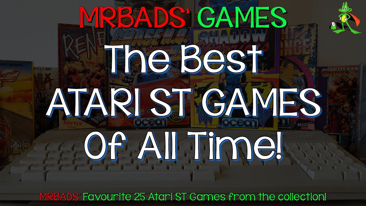 The Best 25 Atari ST Games Ever! (From My Collection😁)