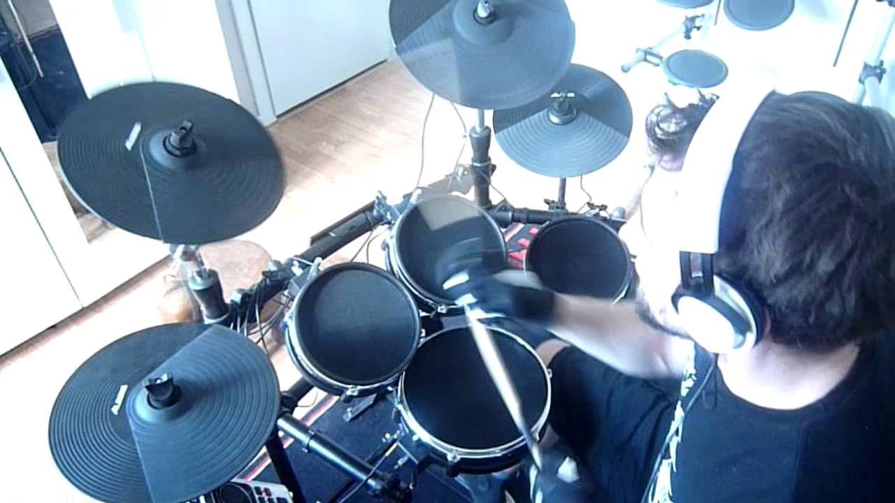 Fear Factory - Cyberwaste Drum's cover by Fabrice Goddi
