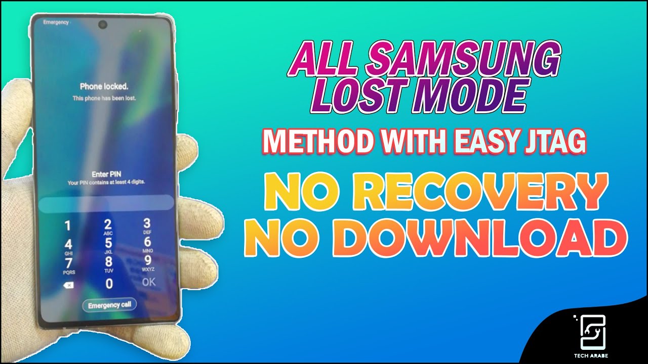 Lost mode  all Samsung (EXYNOS) method with easy EasyJTag ✅📱