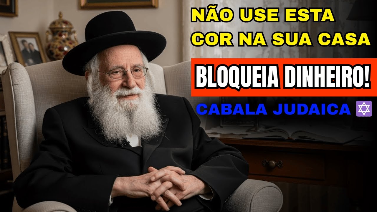 A ÚNICA Cor Que NUNCA Deve Usar Na Sua Casa — Bloqueia Dinheiro Para Sempre! | Cabala Judaica
