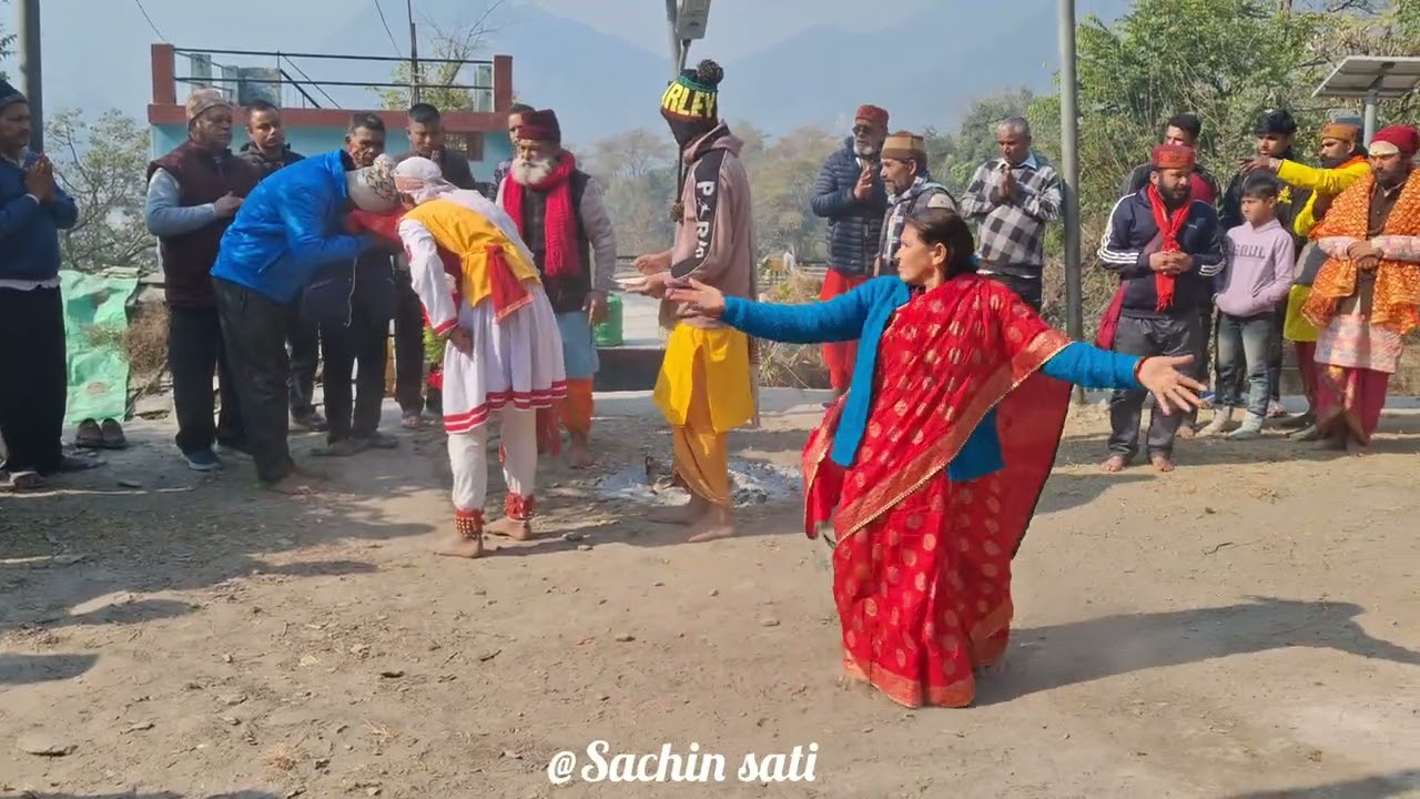 🙏माँ सिवाई (जिलासु )चन्डिका देवी का स्वागत रानौं गाँव में और ब्रह्मं साधना 🙏