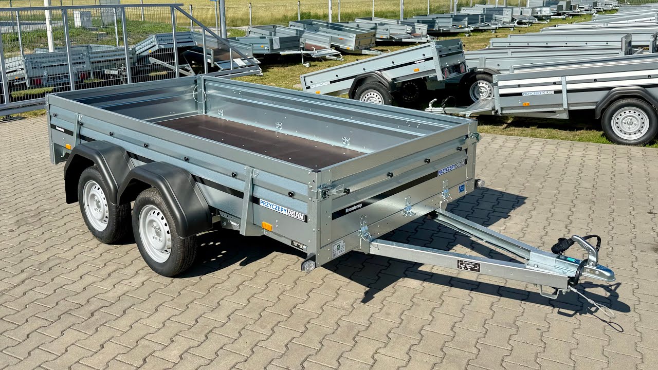 Brenderup 2300STUB750 | 302 x 153 x 40 cm / 750 kg | Przyczepy Delfin