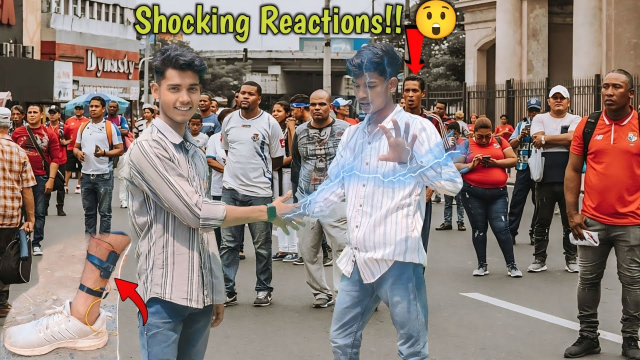 Electric Man Prank in Public || Electric Man