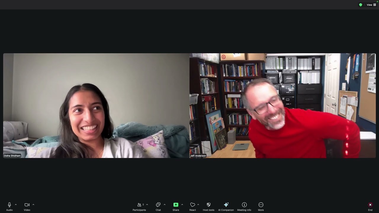 Interview with Foothill Alumn Disha Shidham on 11/21/2025