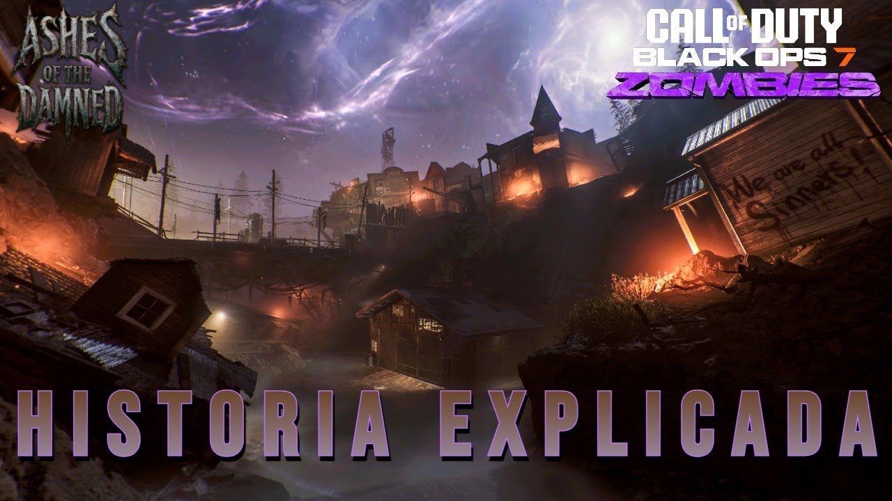 La HISTORIA EXPLICADA de ASHES OF THE DAMNED // Black Ops 7 Zombies