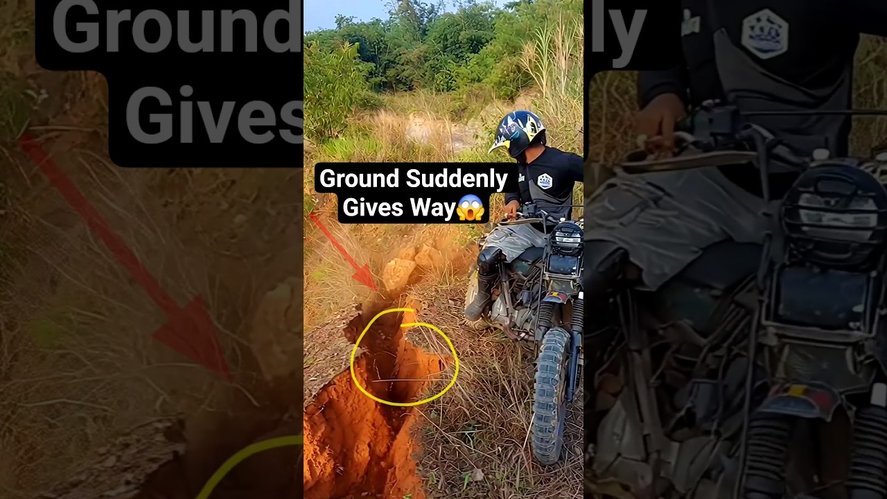 😱What Happens When the Ground Suddenly Gives Way? | Off-Road Landslide Simulation