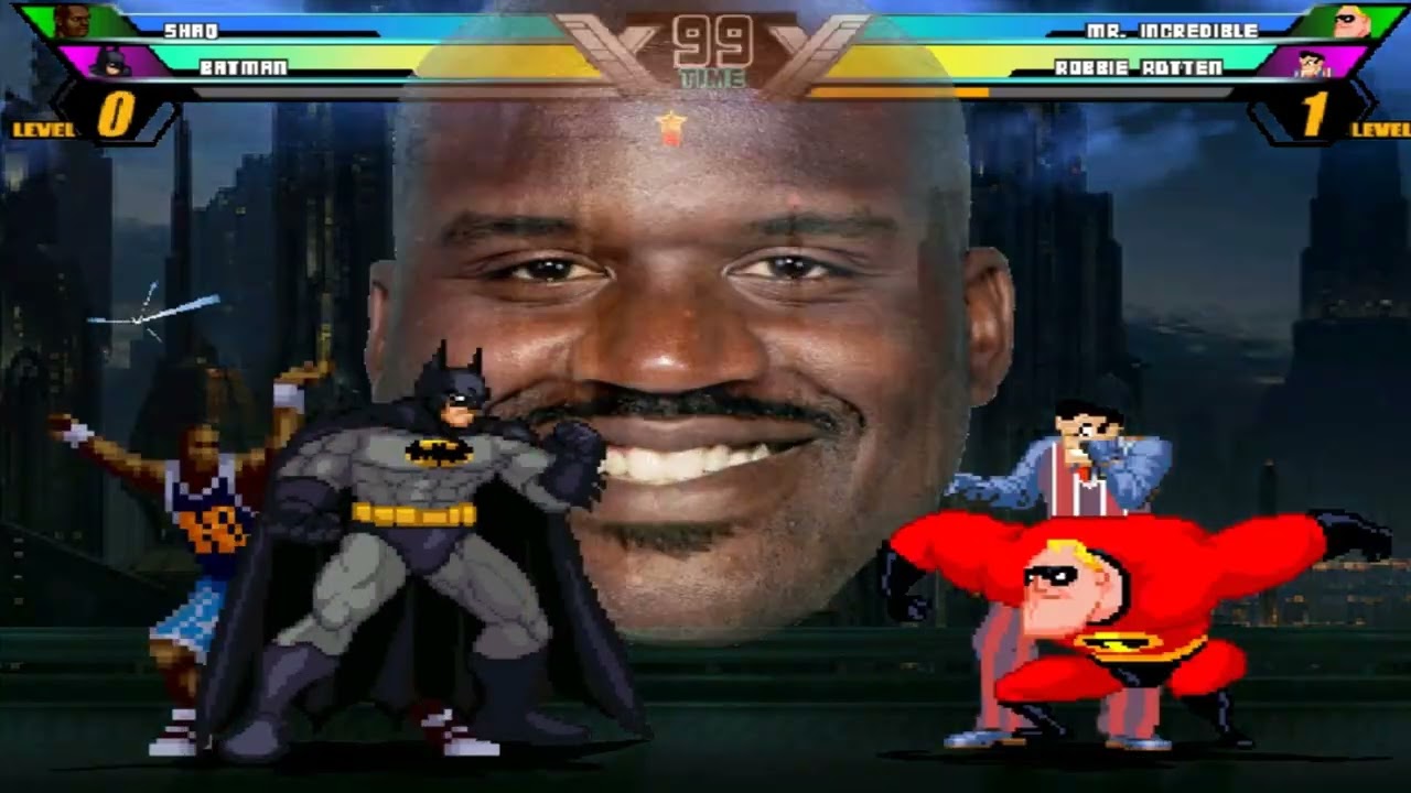 MUGEN Arcade🔥 Бэтмен и Шак🥊 Запрос | #hunter1988 #mrhunterzone
