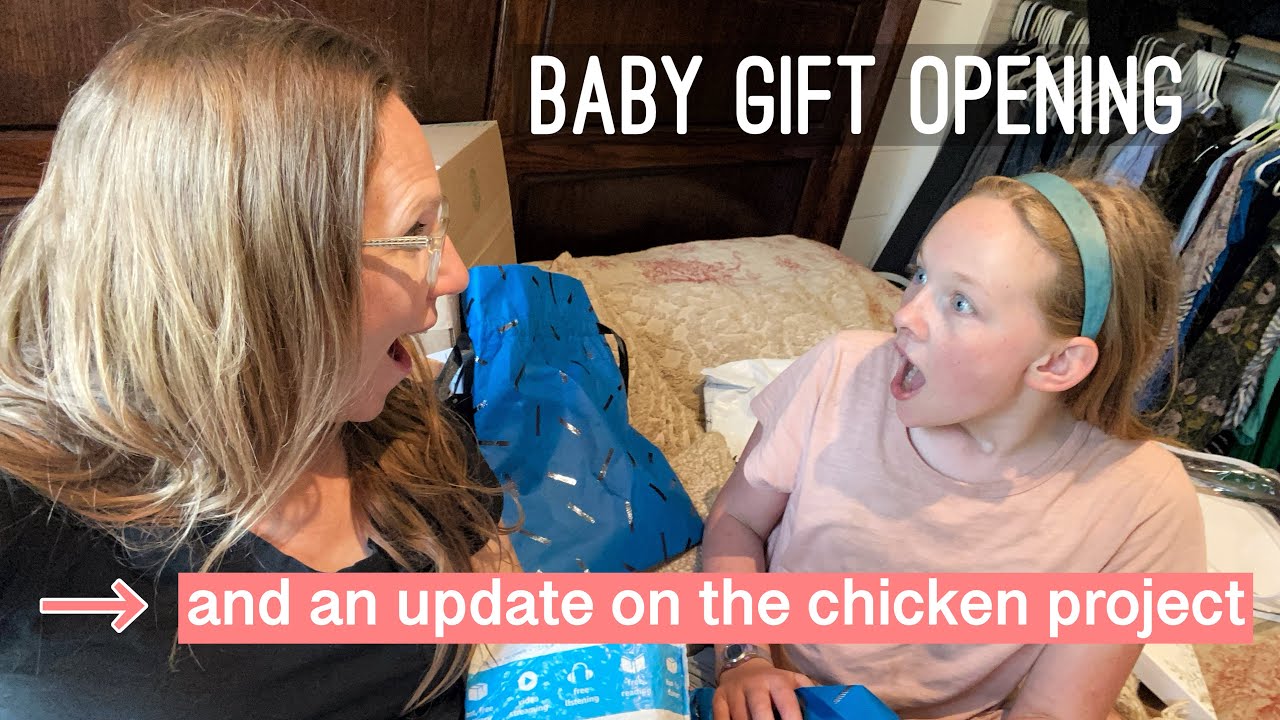 Opening viewer gifts (and a chicken coop update)