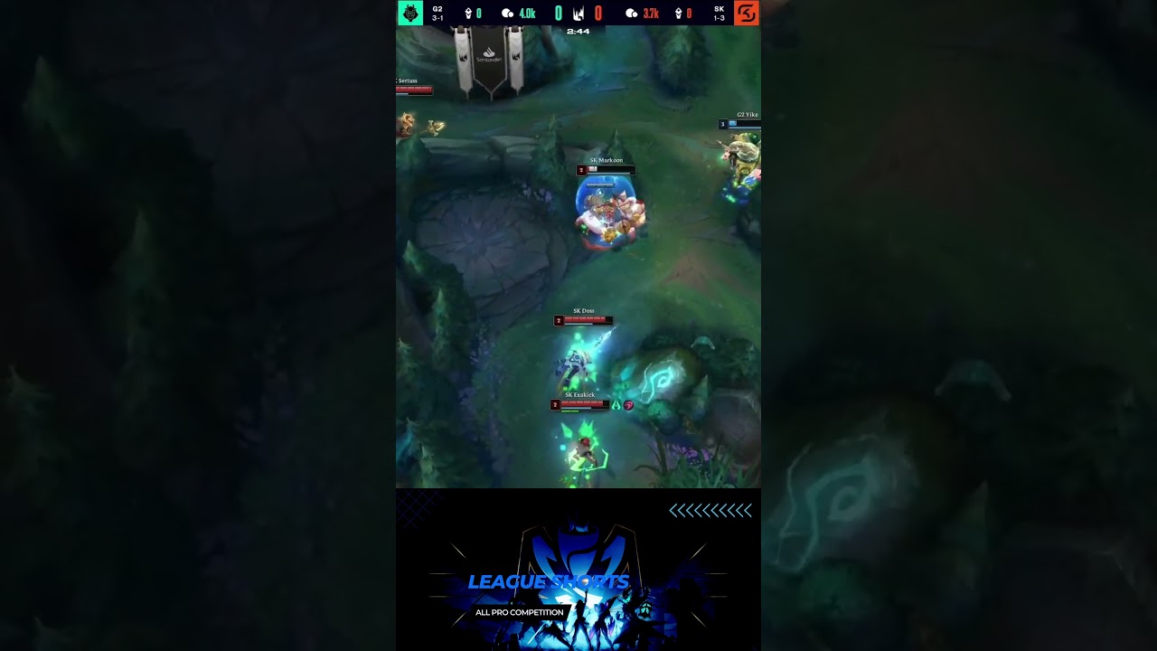 🎯Primera SANGRE para SK Gaming  J5 LEC VERANO |G2 vs SK LEC VERANO J5