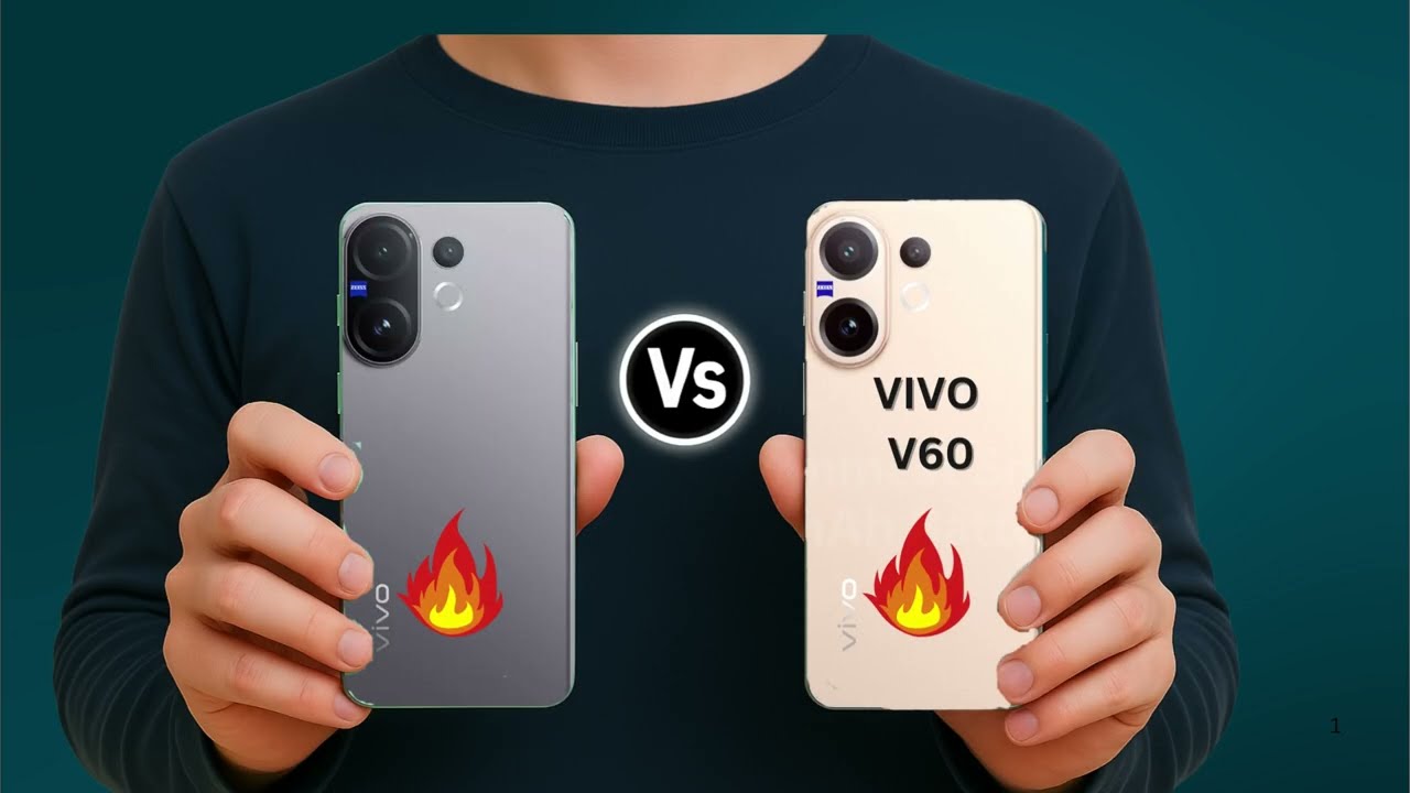 Vivo V60 vs Vivo T4 Pro (2025) | Specs, Camera, Battery & Performance Comparison #vivov60