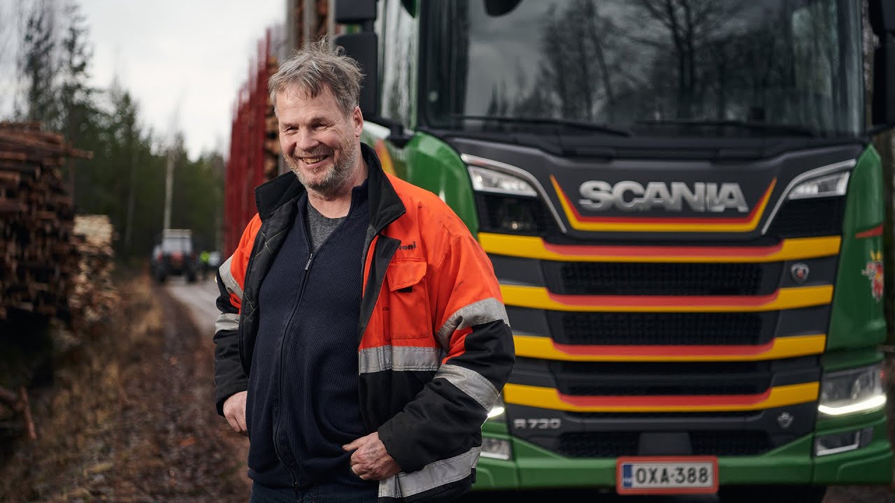 Uusi Scania V8: 770 hv kenttäkoe Kotkassa