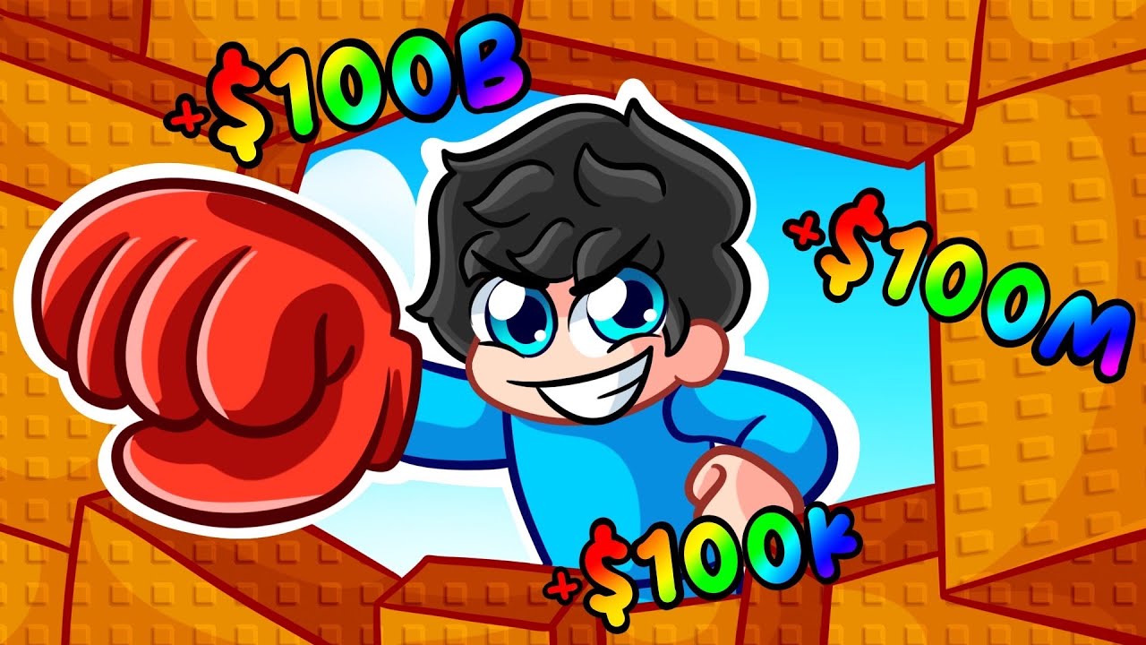 Rompiendo Paredes para Hacerme Millonario en Roblox!
