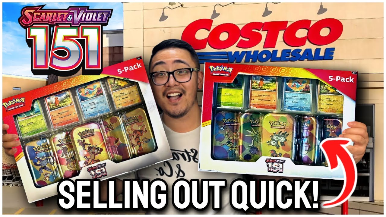 Спекулянты раскупают мини-контейнеры Pokemon 151 в Costco?! ОГОНЬ!