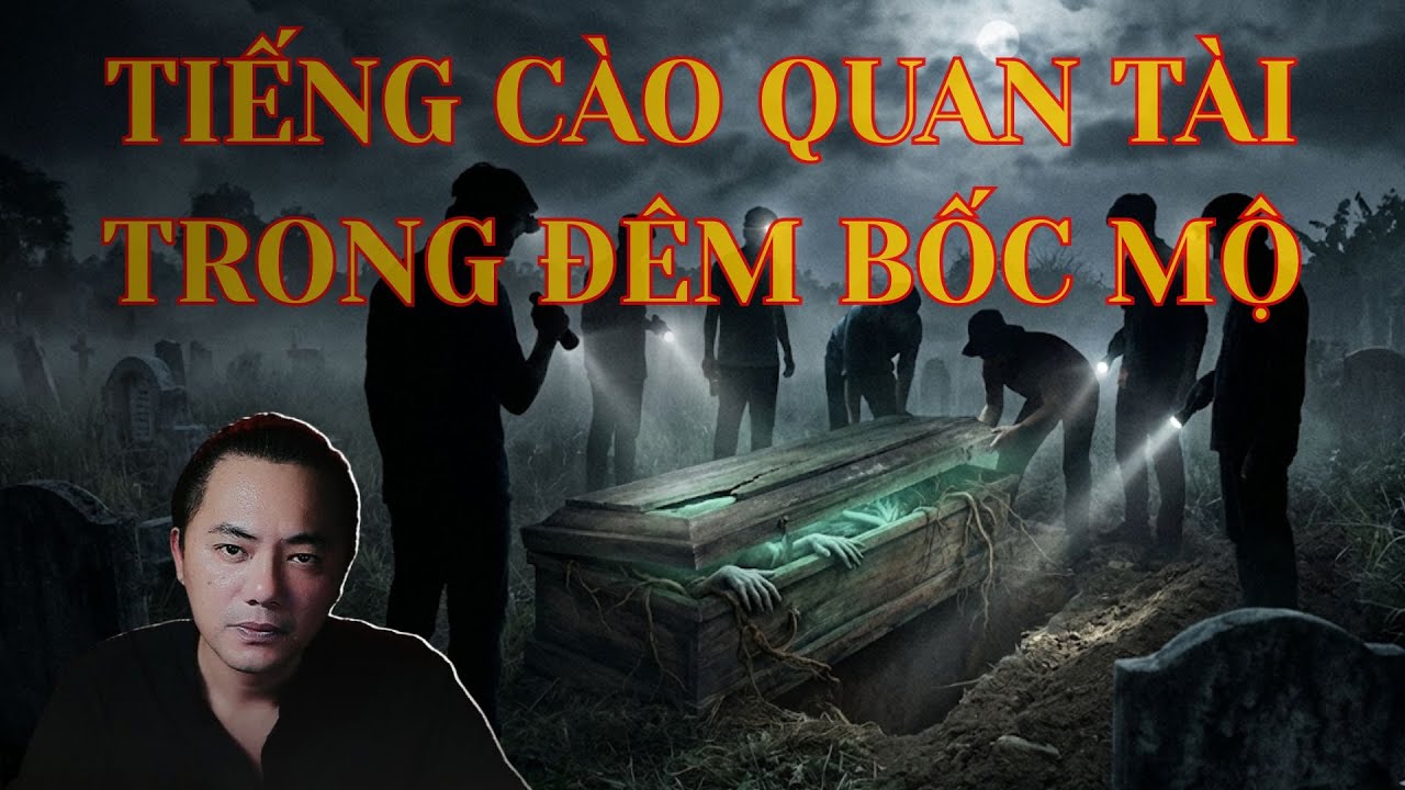 Truyện ma Quàng A Tũn: Tiếng Cào Quan Tài Trong Đêm Bốc Mộ | Truyện ma làng quê Quàng A Tũn diễn đọc