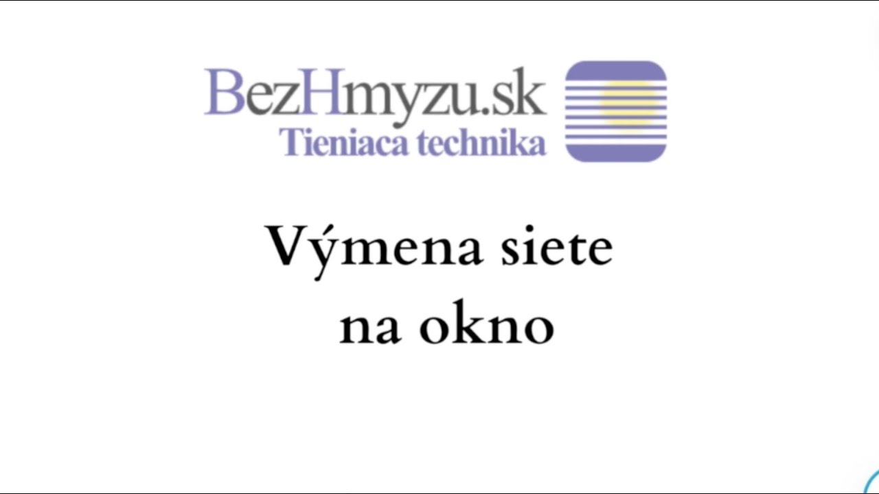 Ako si vymeniť sieťku proti hmyzu na oknách | Kompletný návod krok za krokom