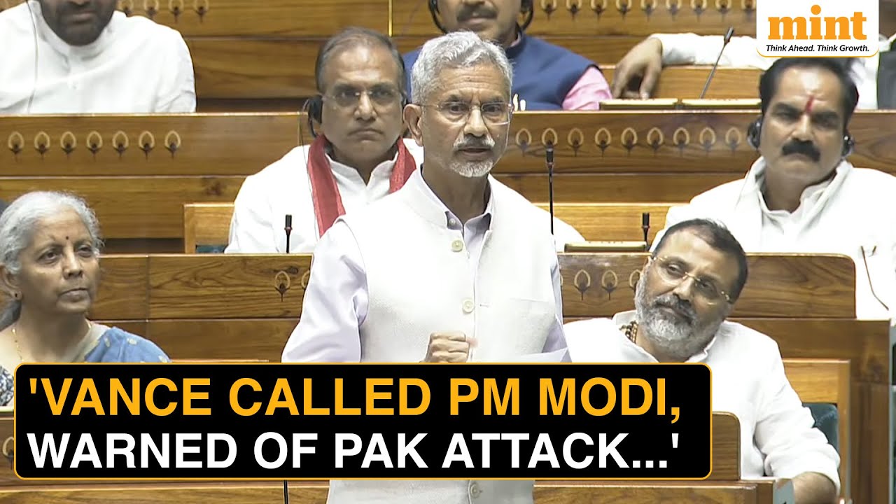 Jaishankar Sets Record Straight In Parliament: NO Phone Call Between Trump & Modi | Lok Sabha