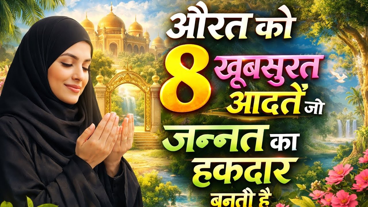 जन्नत पाने वाली औरत की 8 पहचान | हर बहन के लिए जरूरी | Sakib ki Bate 