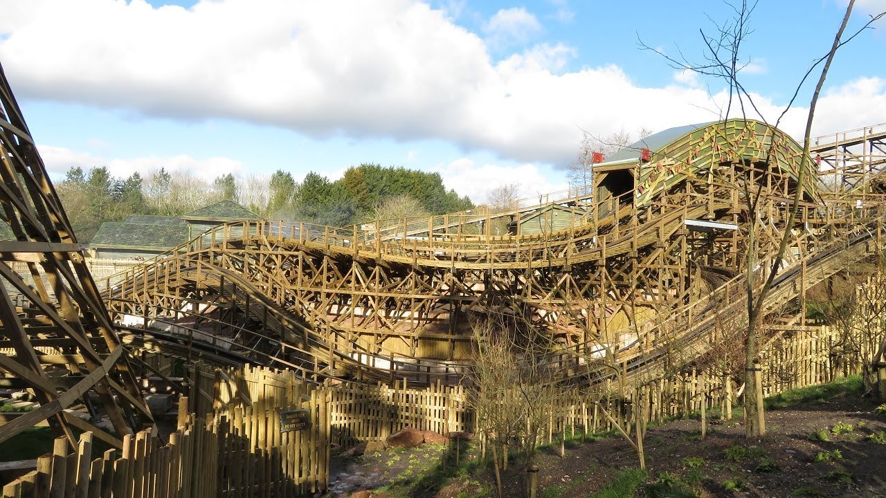 Alton Towers Wicker Man Queue-Line Walkthrough
