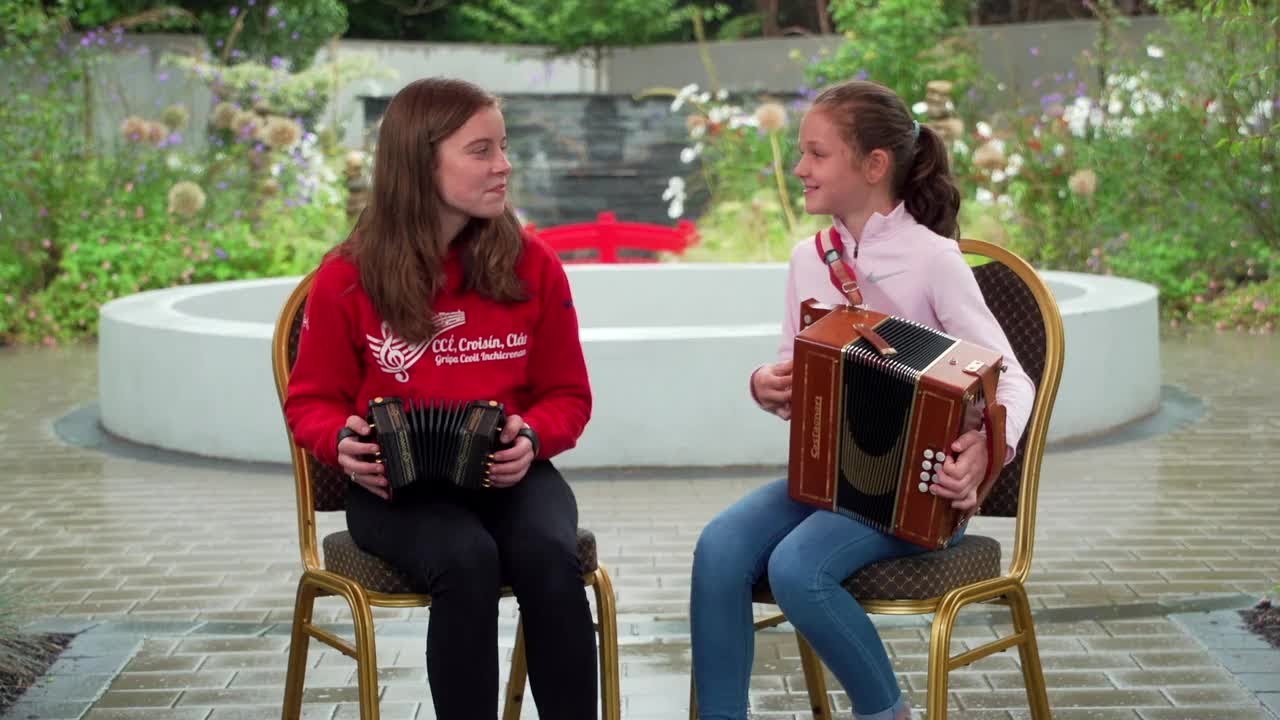 Eimear Clancy & Rachel Mahony |Lady Ann Montgomerey Reel | FleadhTV