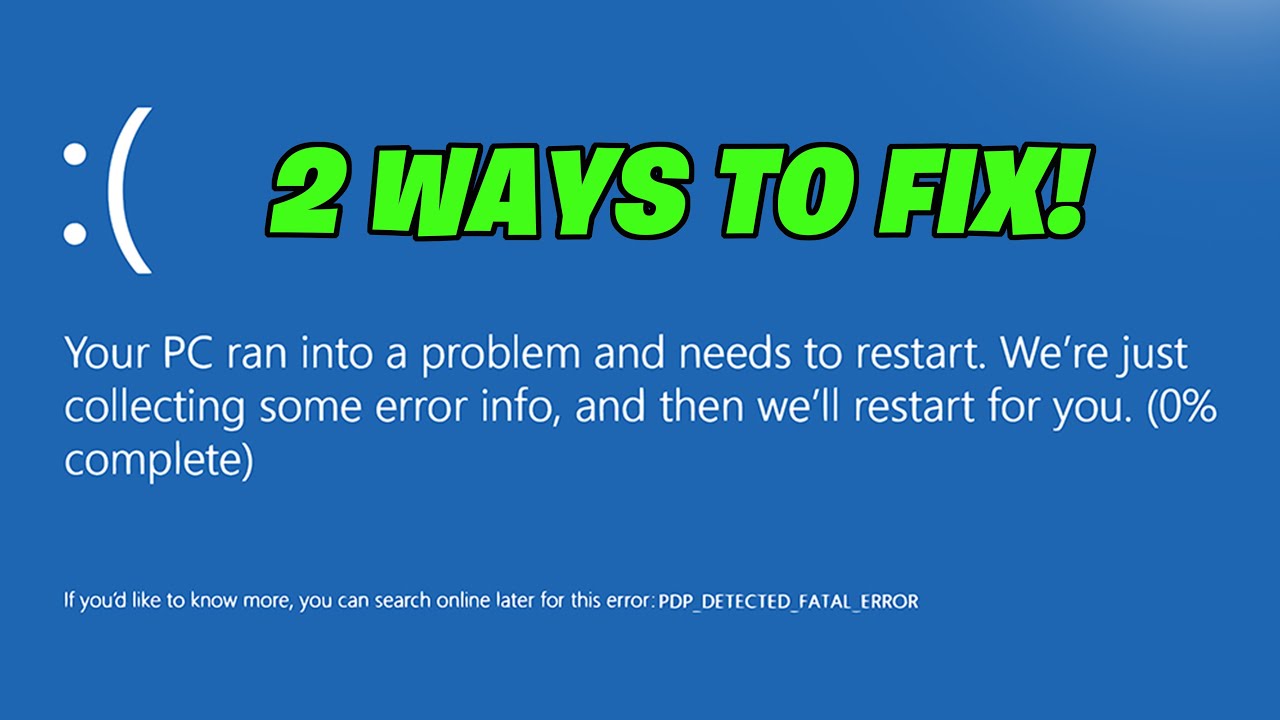 Blue Screen of Death on Windows 11 | Blue Screen Error | BSOD HP Lenovo Thinkpad Dell | How To FIX💻✅