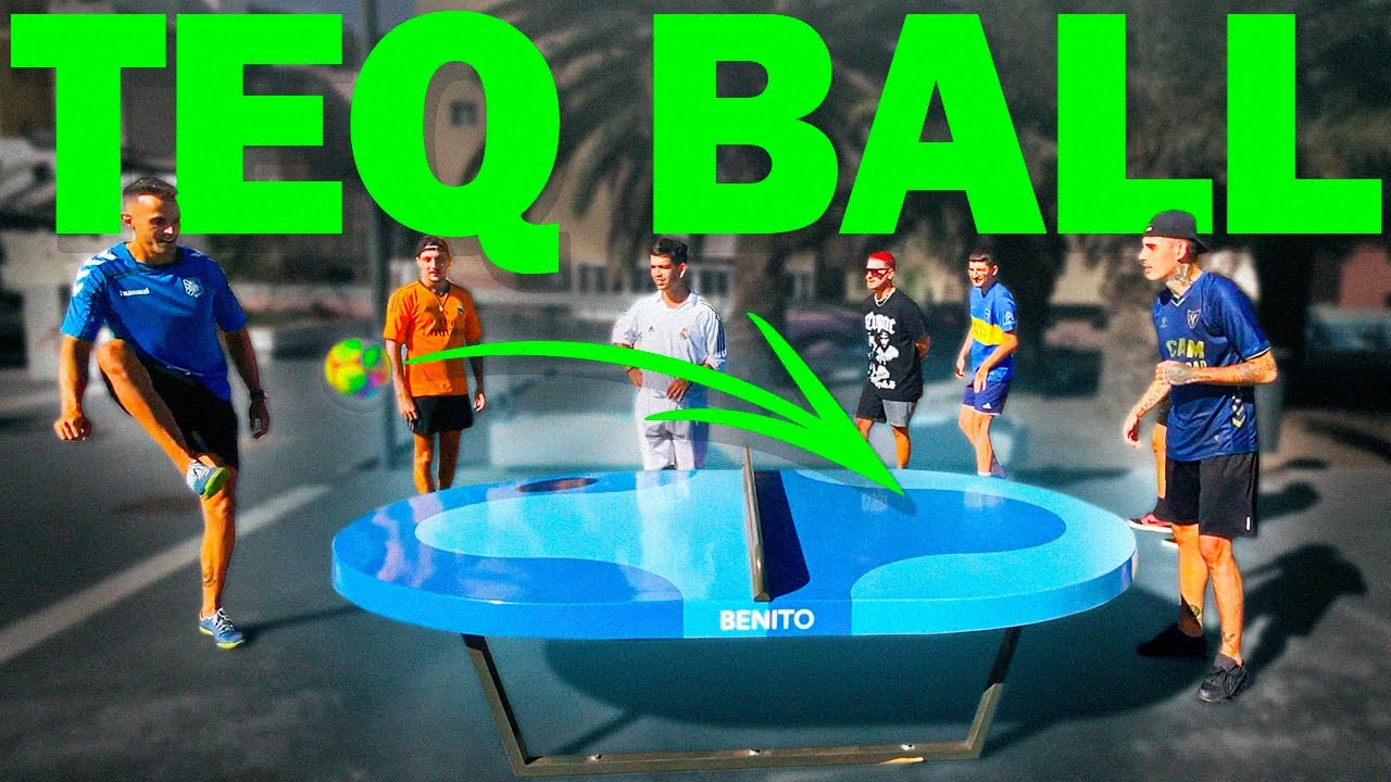 🏆 CAMPEONATO DE TEQBALL EN UNA MESA PROFESIONAL ⚽️ *la final más épica de Youtube* | EstoEsRuyman