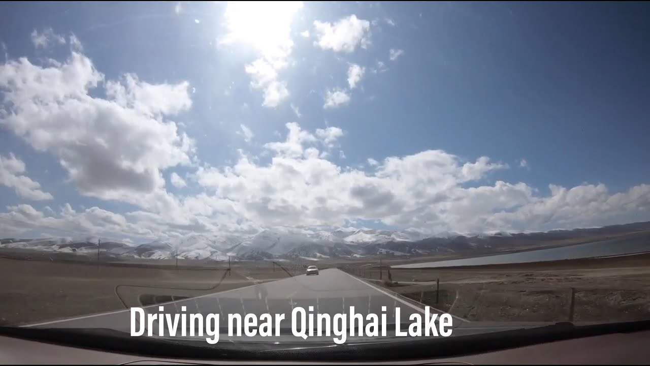 (HD) Driving near Qinghai Lake, Qinghai, China on Oct 12, 2019. #Xining