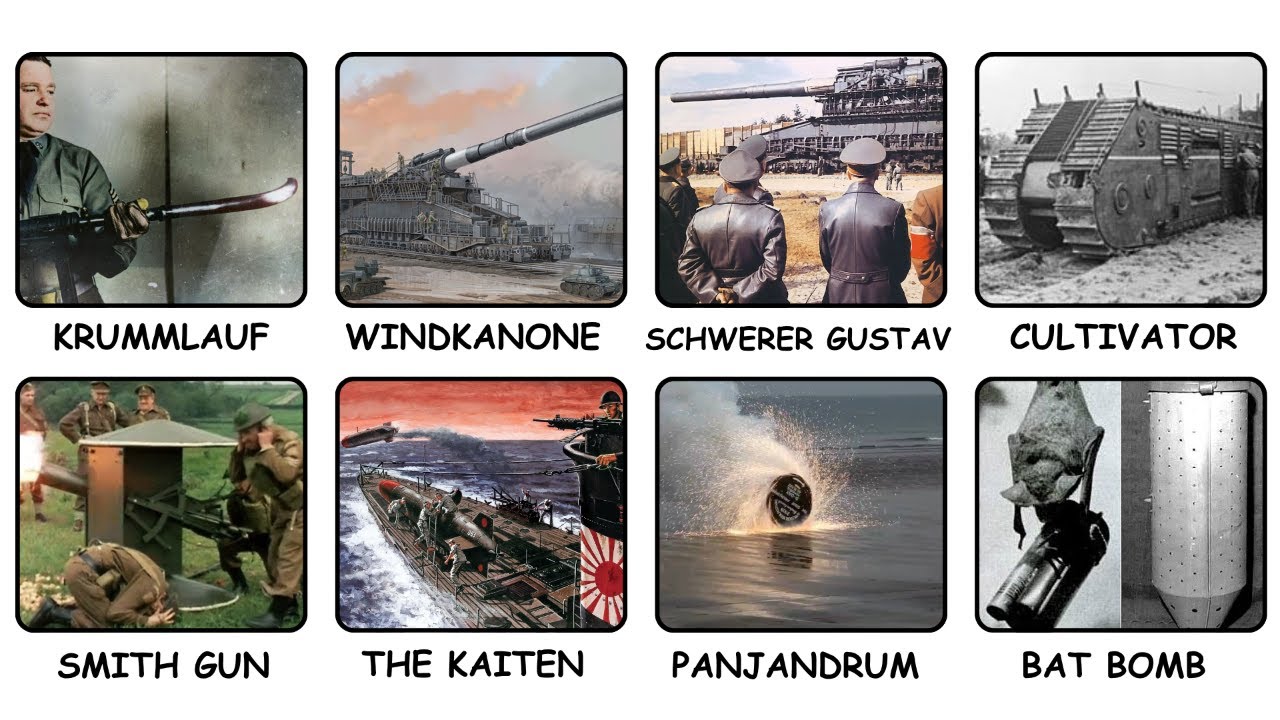 The Worst Weapons used in WWII Explained