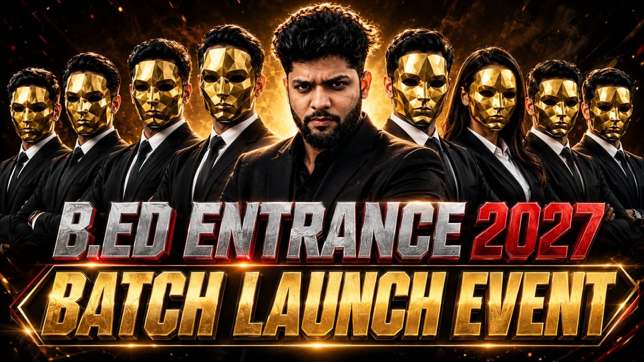 B.Ed Entrance 2027 New Batch Launch || New Online & Offline Batch || Bidyasagar Classes