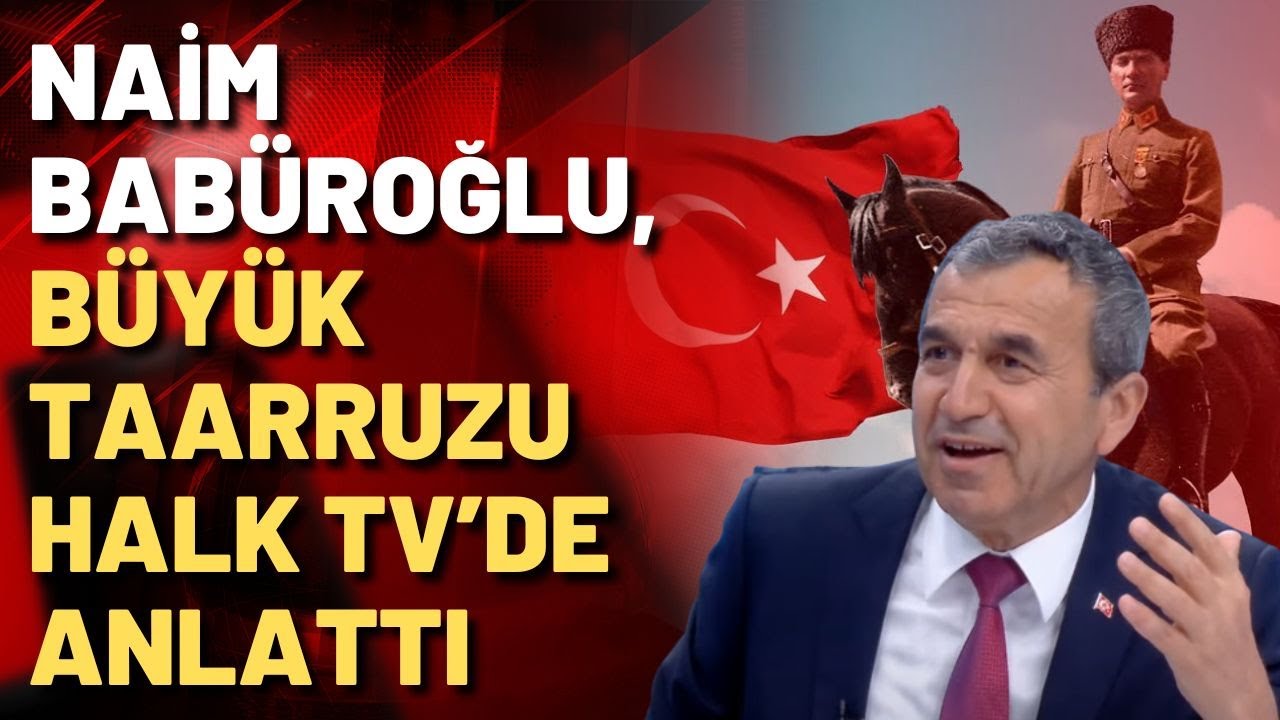 Naim Babüroğlu, Atatürk'ü anlatırken duygulandı!
