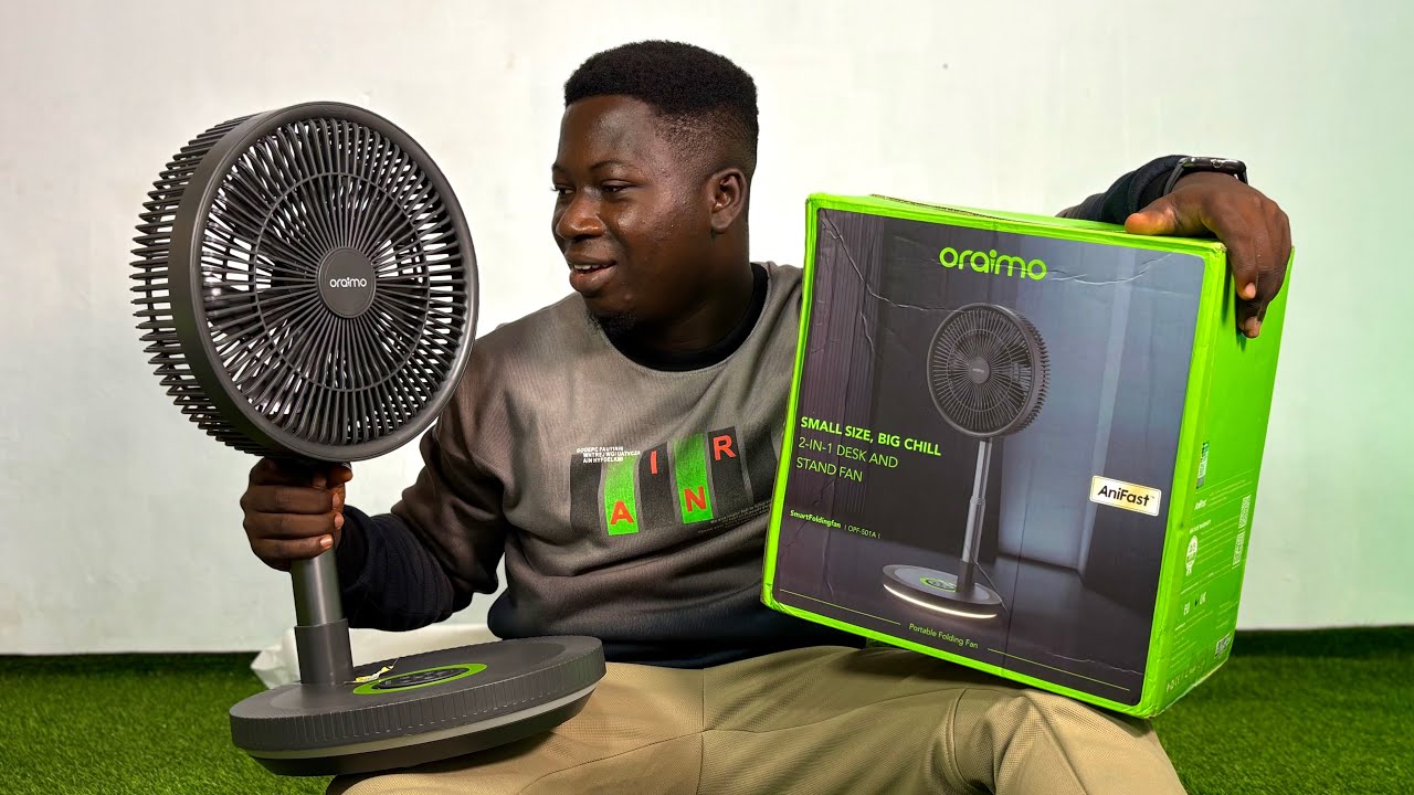 Oraimo SmartFolding Fan - Unboxing and First Test