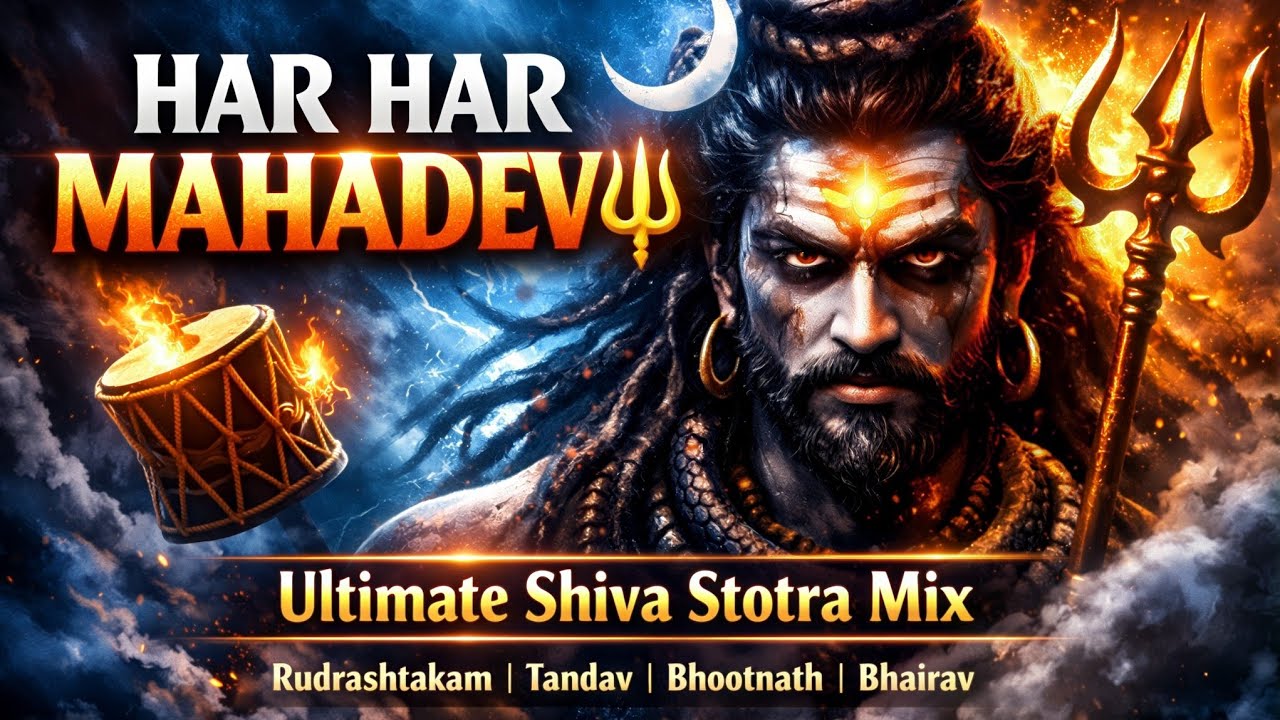 Mahashivratri songs 2026 🔱 Bhootnath Ashtakam | Rudrashtakam | Shiv Tandav | Kaal Bhairav Ashtakam