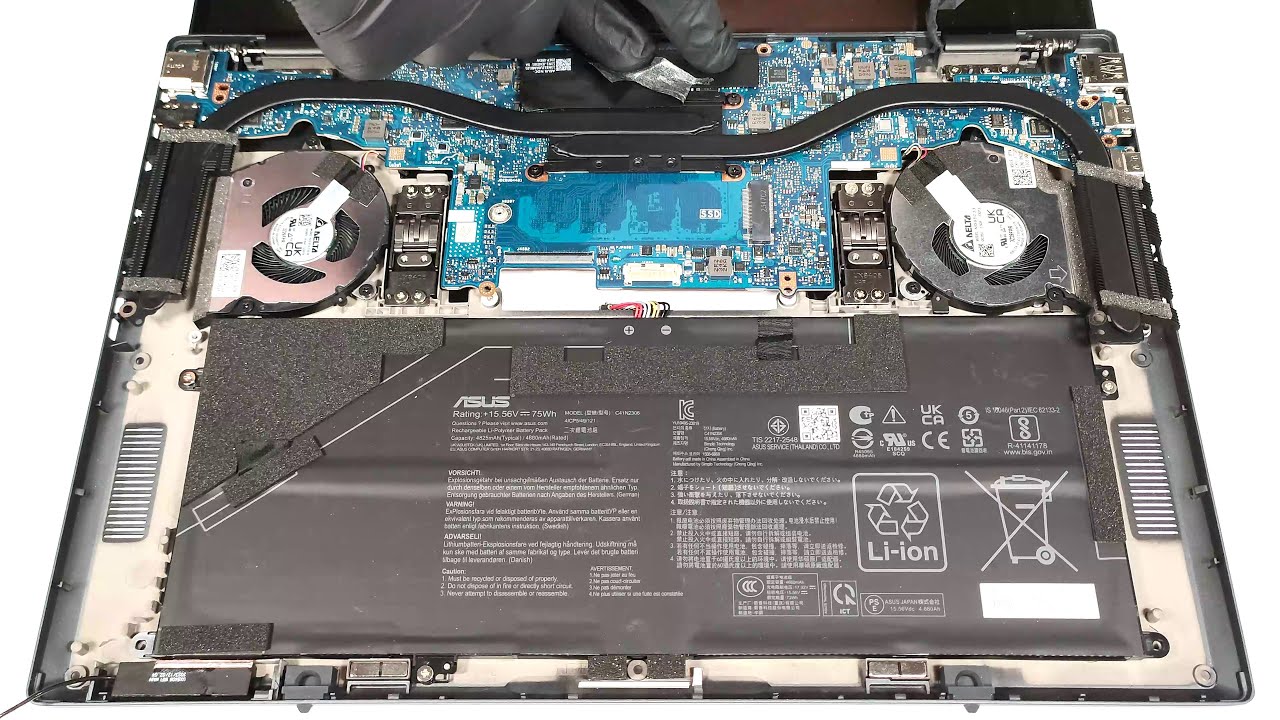 🛠️ Как открыть ASUS Zenbook DUO (UX8406) — варианты разборки и модернизации