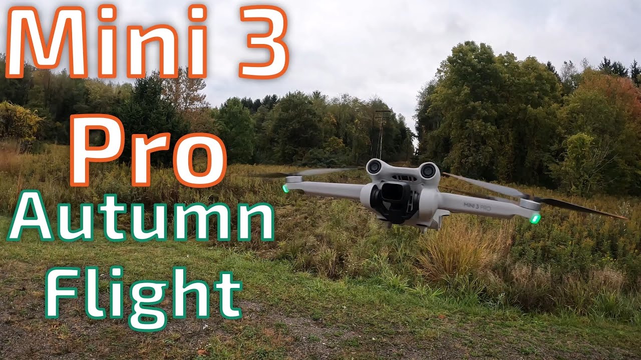 DJI Mini 3 Pro 4K Autumn Flight