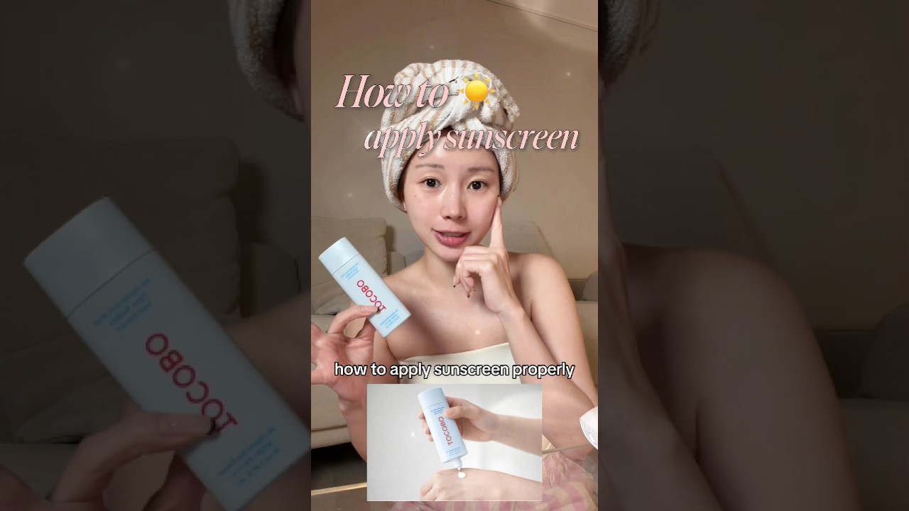 Как правильно наносить солнцезащитный крем #солнцезащитныйкрем #рекомендациипоисковойприменениюсо...
