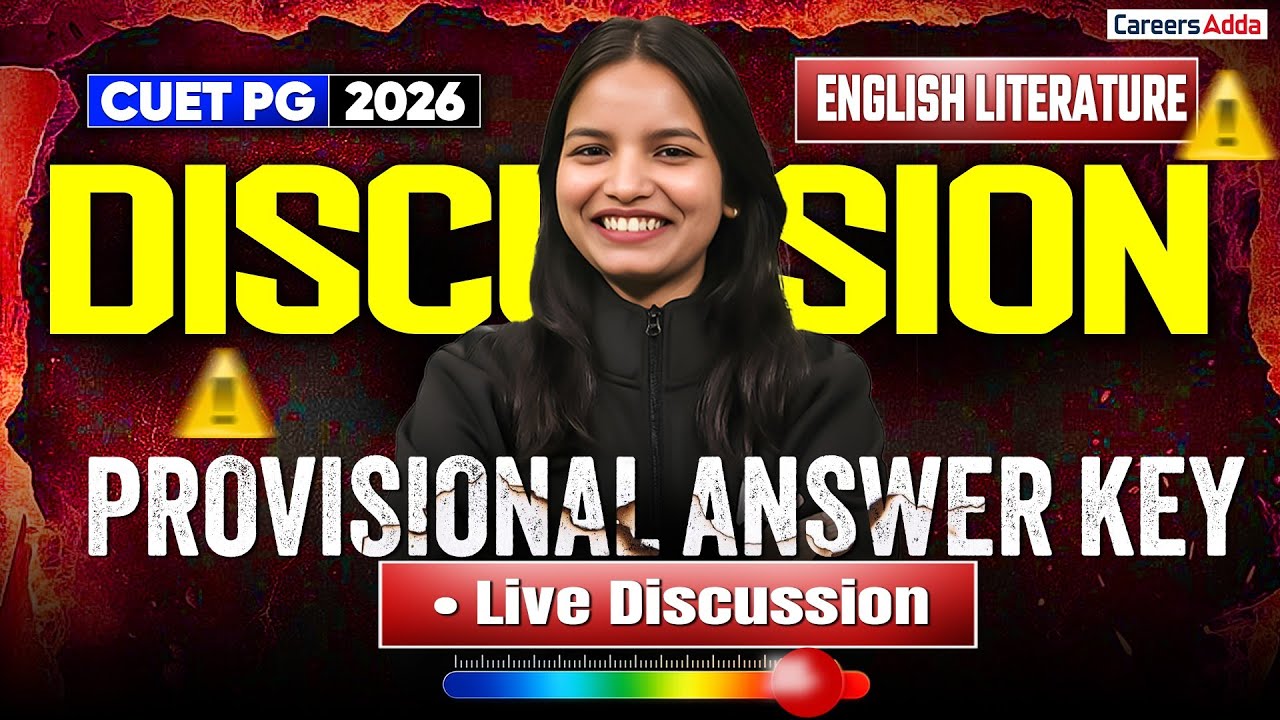 CUET PG English Literature 2026 Provisional Answer Key Released |Check Correct Answers!