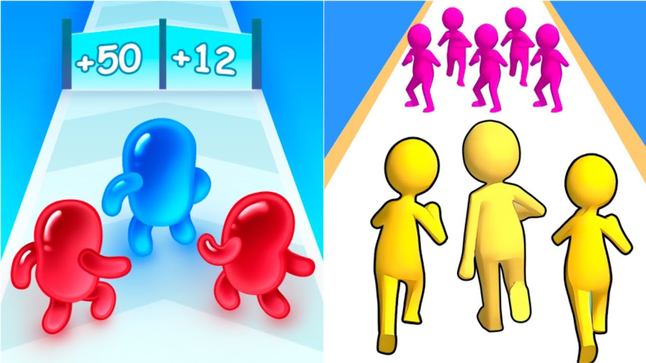 Looking good 🎖️🥈JOIN blob clash 3D Vs Join clash 3D Walkthough Android ios gameplay series 🔥