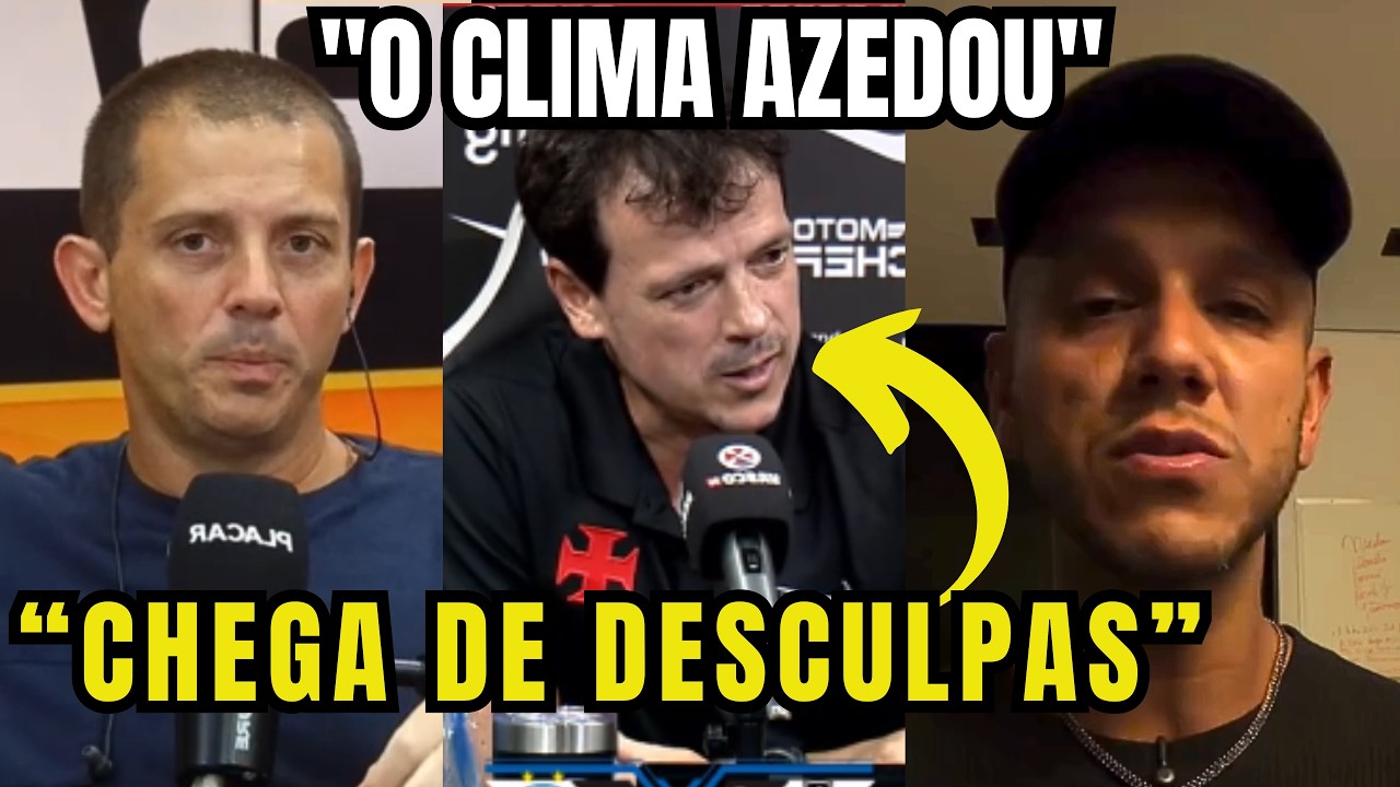 EX JOGADOR - SOUZA DETONA DINIZ APÓS VASCO SER HUMILHADO PELO BAHIA