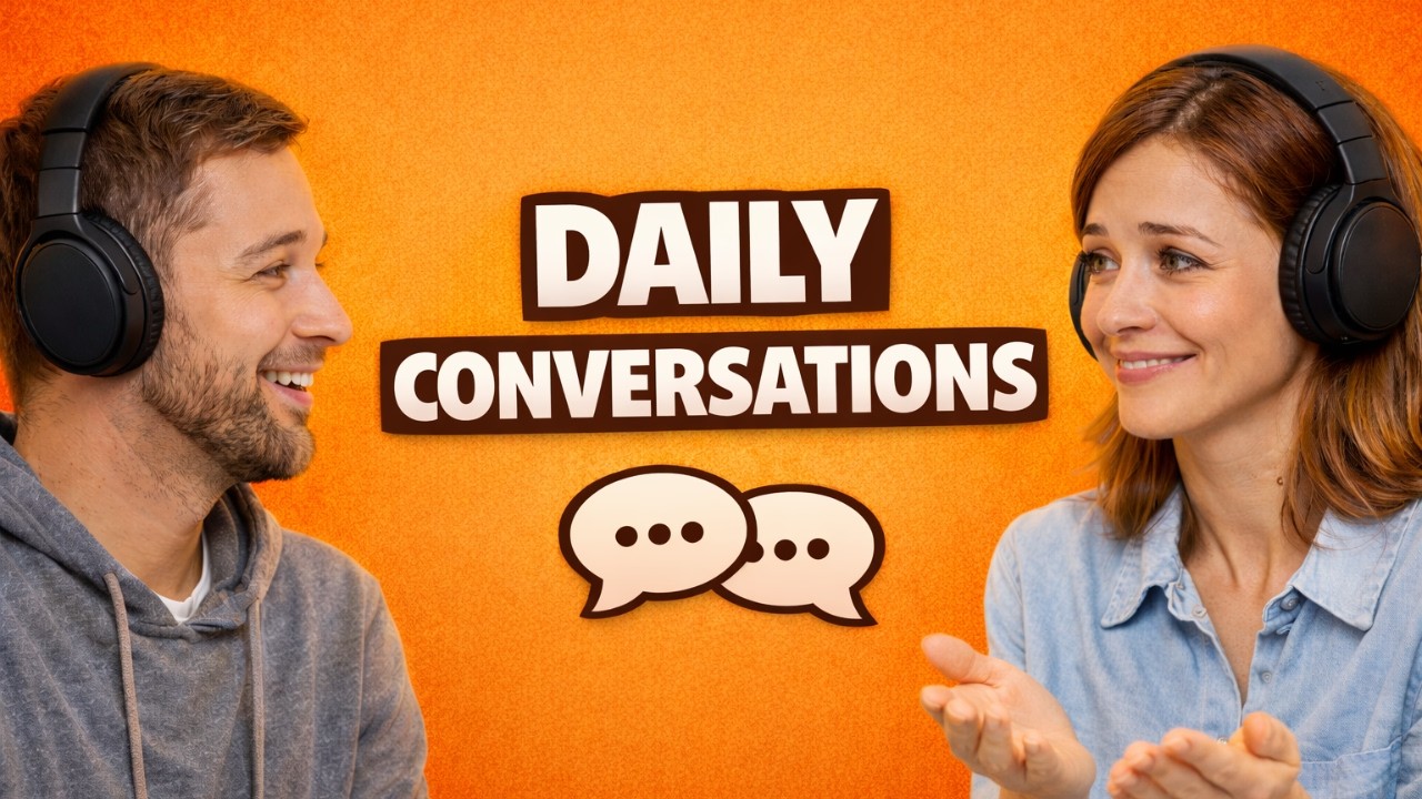 Daily Conversations in English | Slow Beginner Dialogue Practice | A1–A2 Shadowing