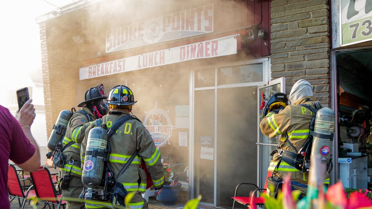 Pre Arrival Commercial Structure Fire Point Pleasant Beach New Jersey 8/25/24