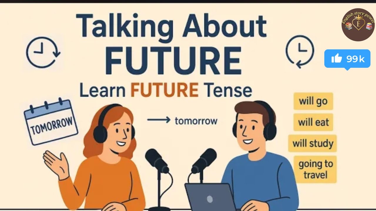 How to talk about the future in english ⭐ English story power 