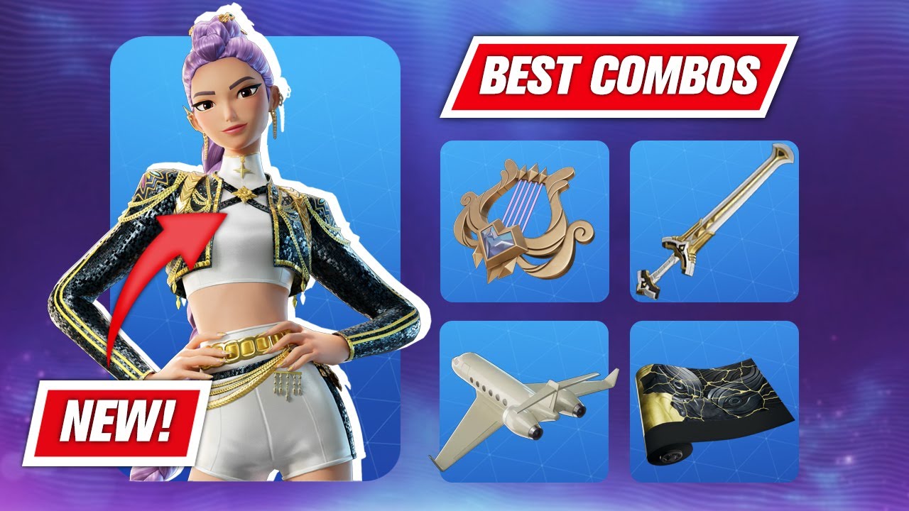 GOLDEN RUMI *BEST* COMBOS - Fortnite