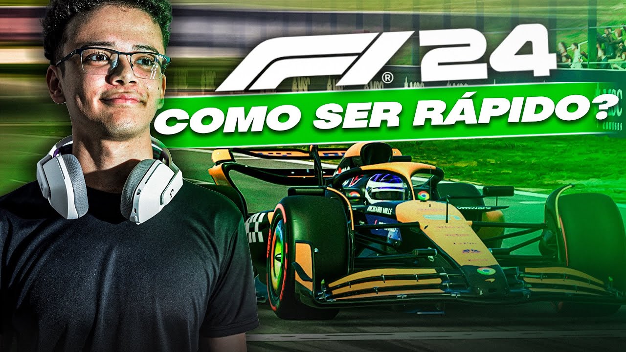 F1 24 - COMO SER R&Aacute;PIDO NO F1 24 EM 5 DICAS!