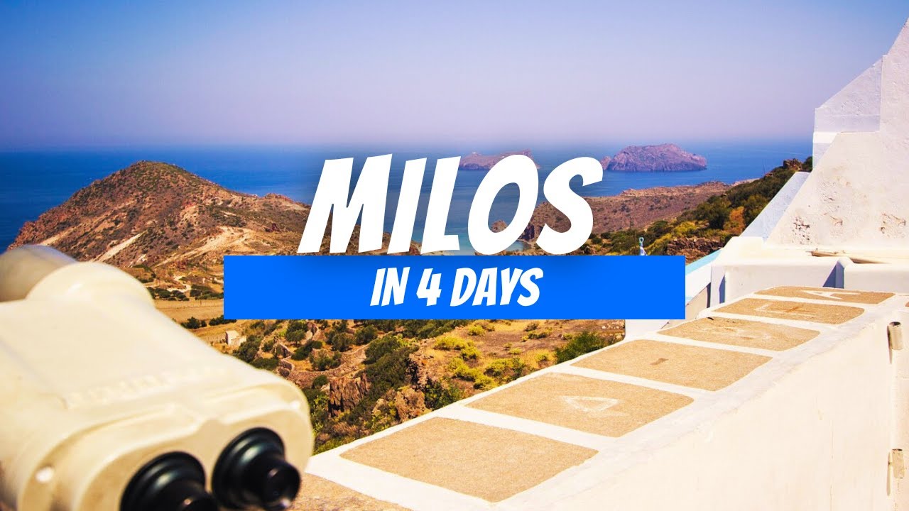 How to Spend 4 Days in Milos (2026) | 4 Day Milos Itinerary