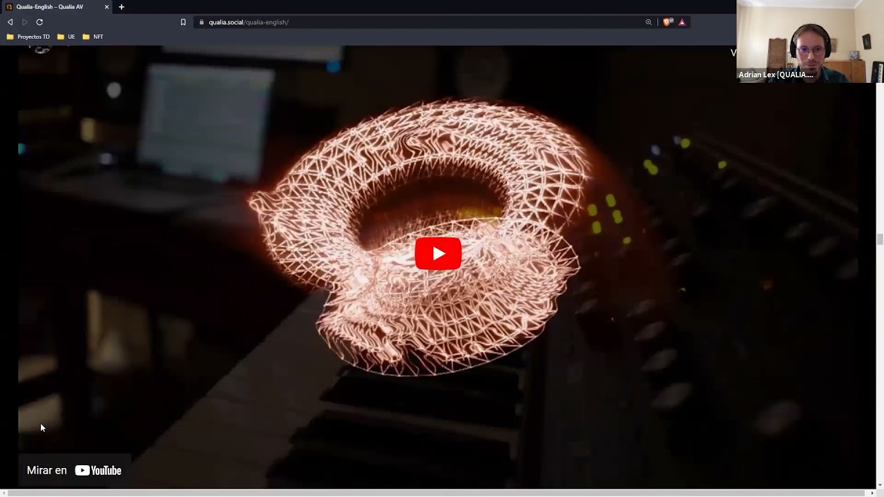TouchDesigner Meetup - Unreal - October 2021 / Qualia.AV, Daryl Atkins & Carlos Serrano