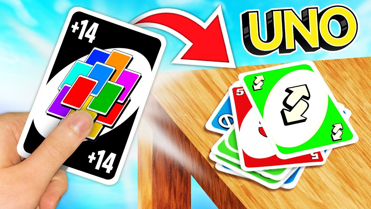 CARTE SECRÈTE SUR UNO pour GAGNER !! (mini facecam)
