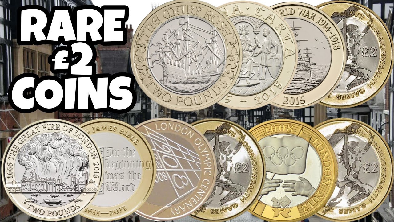 Rare &pound;2 coins: The 12 most valuable two pounds in circulation