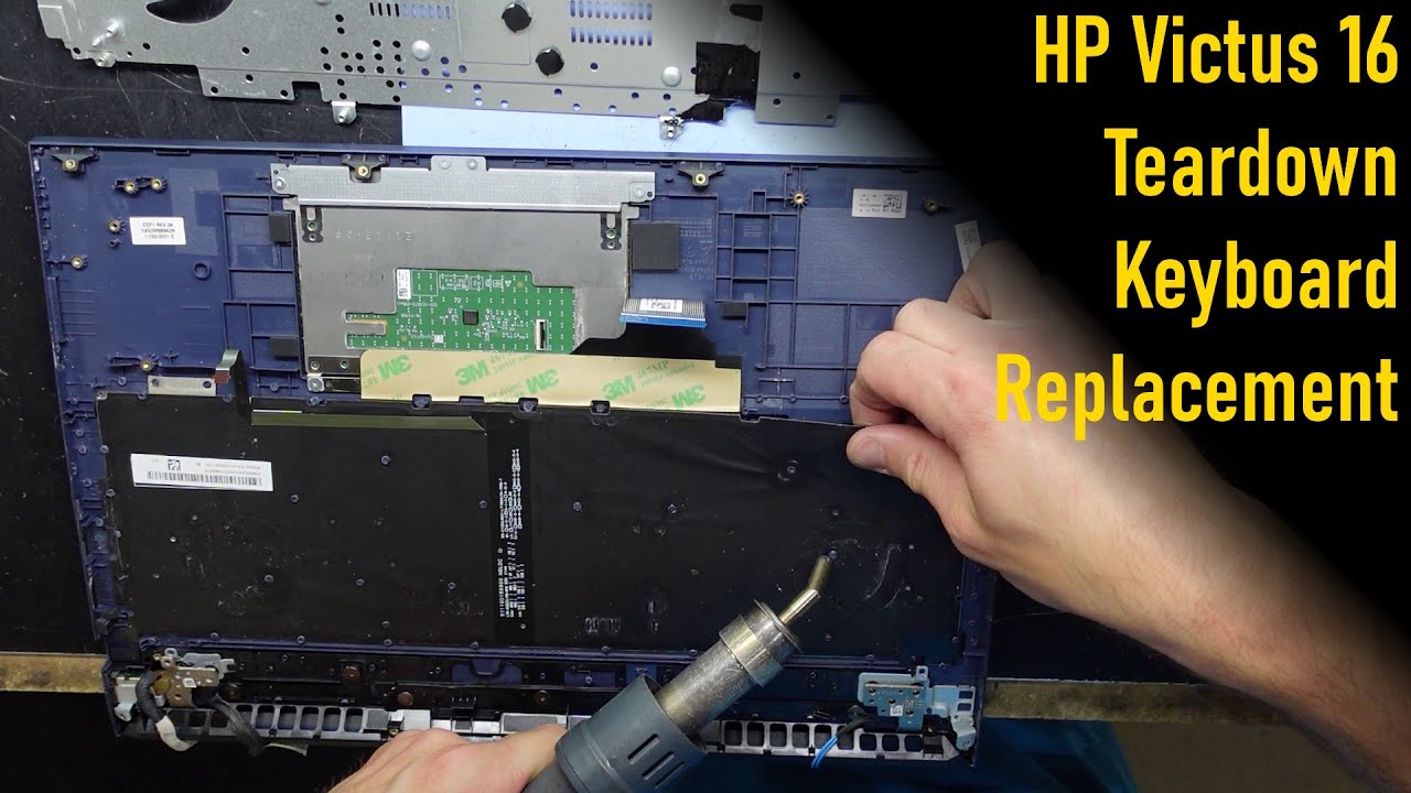 HP Victus 16-e0 Keyboard replacement