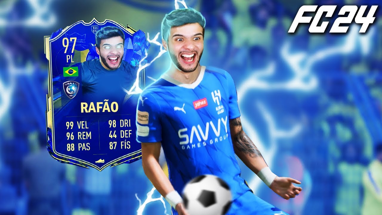 ATIVEI O MODO DEUS DO FUTEBOL E BATI MEU RECORDE DE GOLS! FC 24 (Carreira Jogador) #17